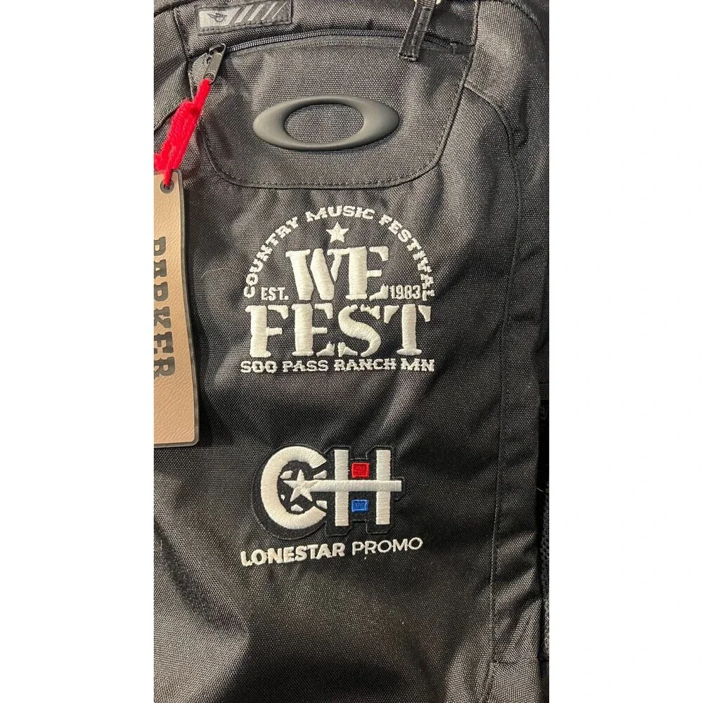 WE FEST promo made for Parker McCollum Oakley Backpack Crestible Enduro 20L -New